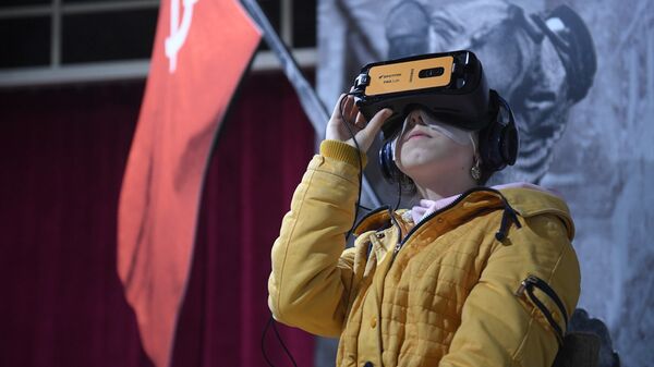 VR-реконструкция Неизвестный знаменосец - Sputnik Беларусь
