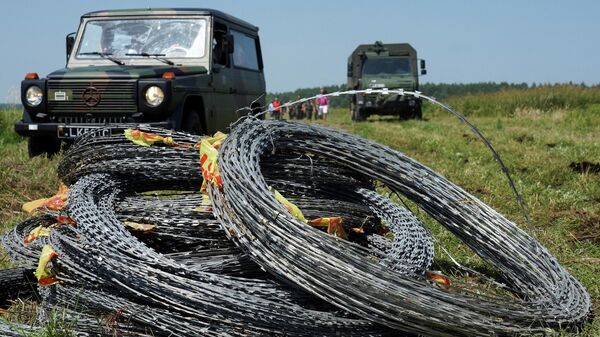 Эстония поделится с Литвой колючей проволокой на забор с Беларусью - Sputnik Беларусь