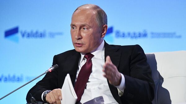LIVE: Путин выступает на пленарном заседании Валдайского дискуссионного клуба - Sputnik Беларусь