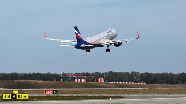 Самолет Airbus A320 авиакомпании Аэрофлот  - Sputnik Беларусь