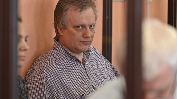 Юрий Зенкович в суде по делу о госперевороте - Sputnik Беларусь