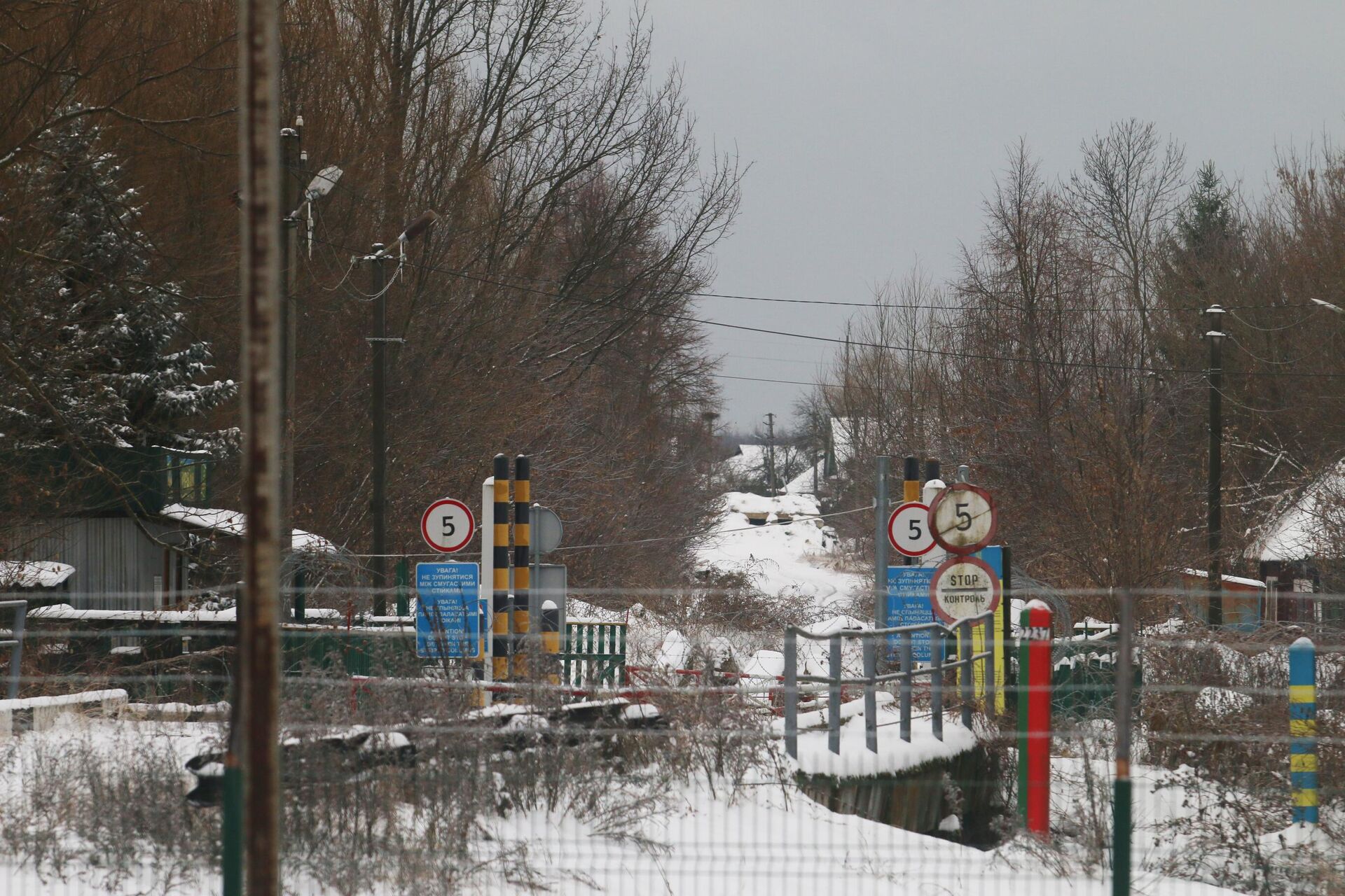Пункт упрощенного пропуска Поддобрянка на белорусско-украинской границе - Sputnik Беларусь, 1920, 24.11.2022