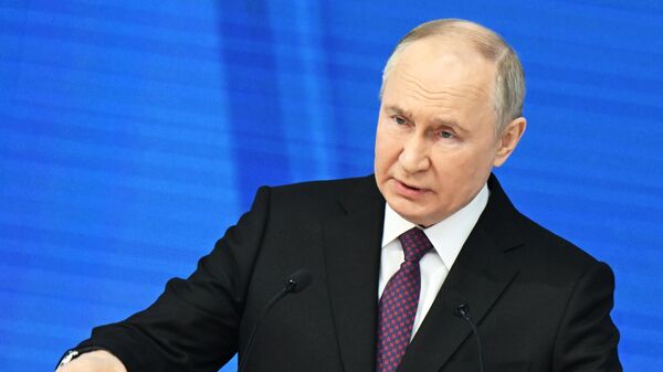 Президент РФ Владимир Путин  - Sputnik Беларусь