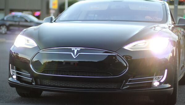 Tesla Model S - Sputnik Беларусь