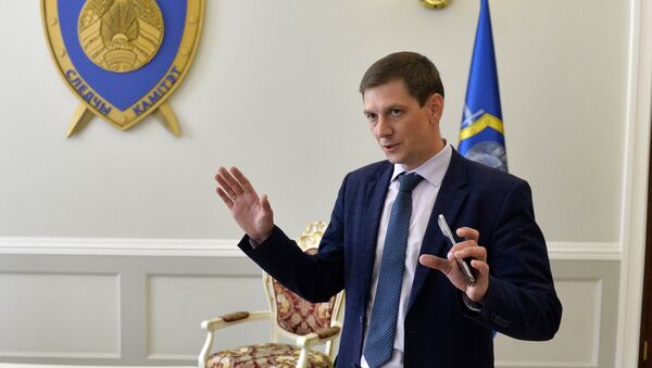 Начальник отдела информации и связей с общественностью Следственного Комитета РБ Сергей Кабакович - Sputnik Беларусь