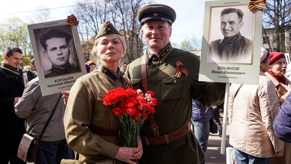 Акция Бессмертный полк - Sputnik Беларусь