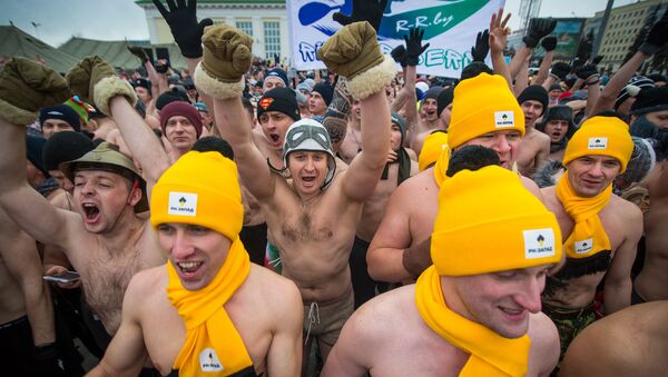 Забег настоящих мужчин - Sputnik Беларусь