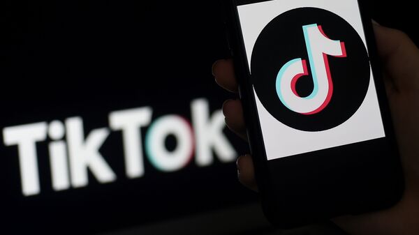 Логотип сети TikTok - Sputnik Беларусь